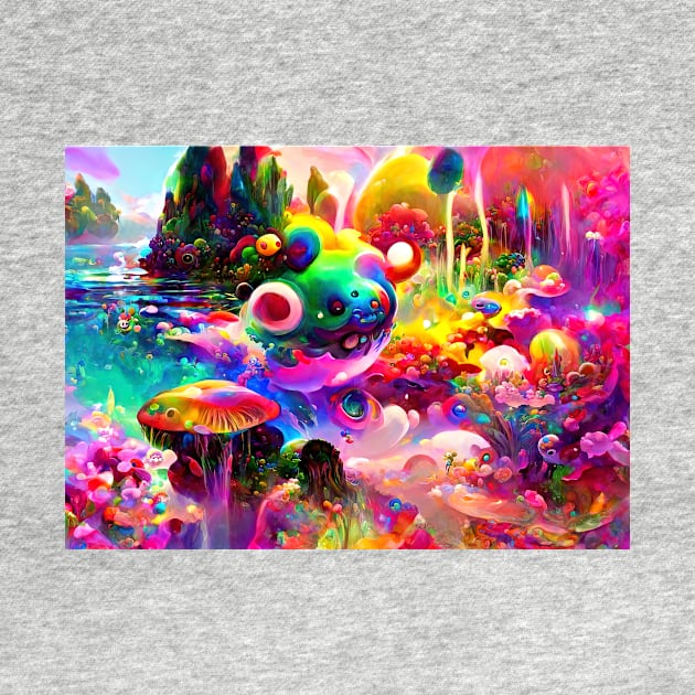 Color Globs | Jellyfish Heaven by AlexandrAIart